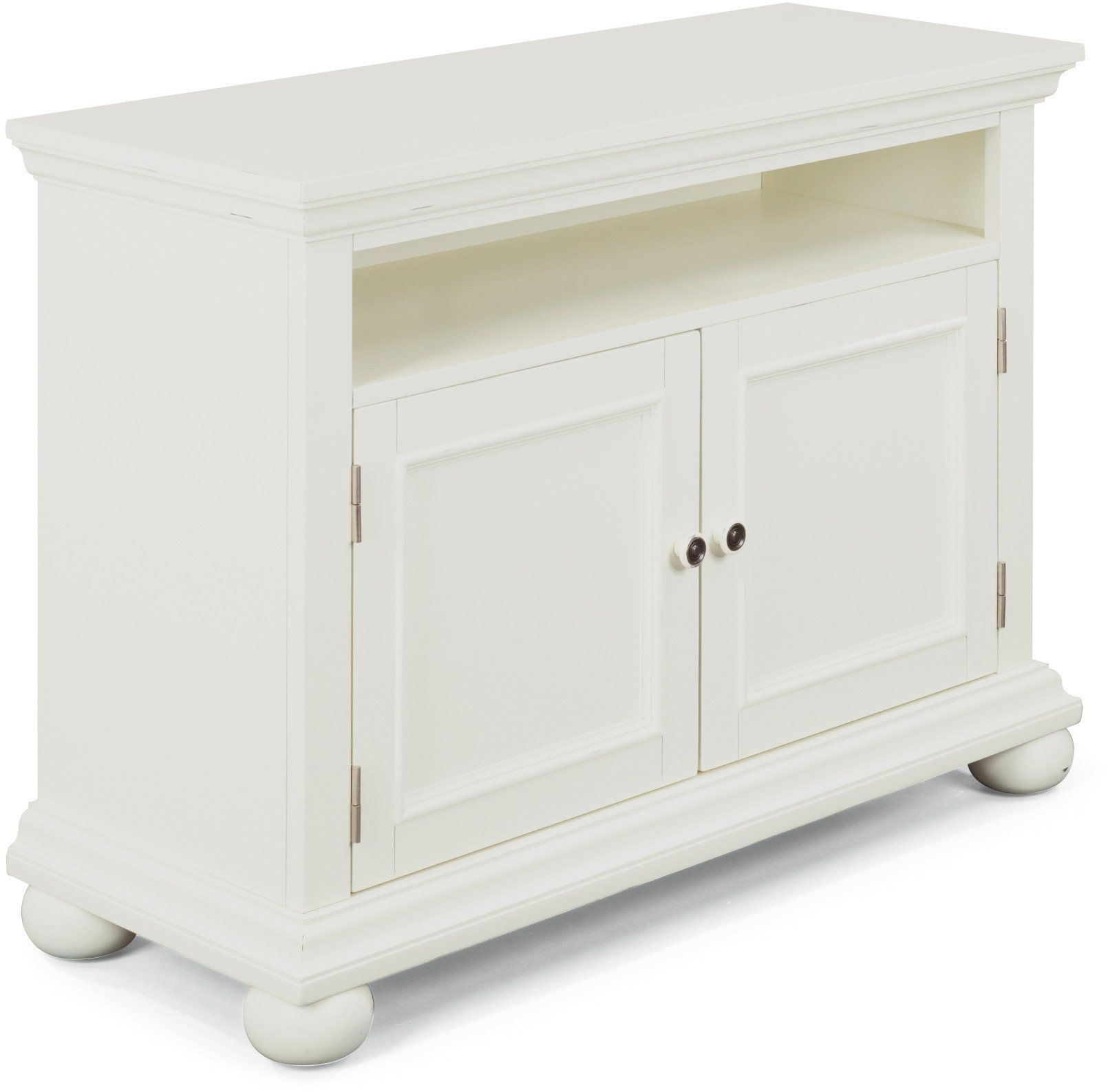 homestyles® Dover Off-White Entertainment Stand