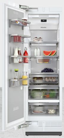 Miele MasterCool™ 13.0 Cu. Ft. Stainless Steel Integrated Built In Column Refrigerator-0