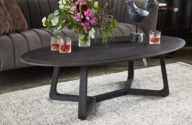 Moe's Home Collections Nathan Charcoal Black Coffee Table 4