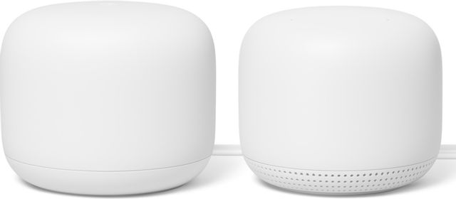 Google Nest Pro Snow 2 Pack Wifi Router And Point 0