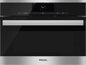 Miele DGC 6805-1 24" Clean Touch Steel Combination Steam Oven