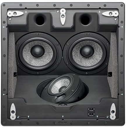 Focal® 1000 Series 4" Black In-Ceiling Speaker 2