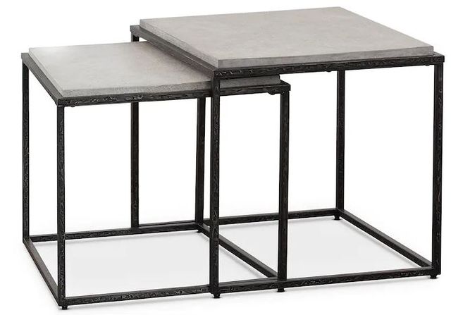 Bassett® Furniture Boulder Black Nesting Tables