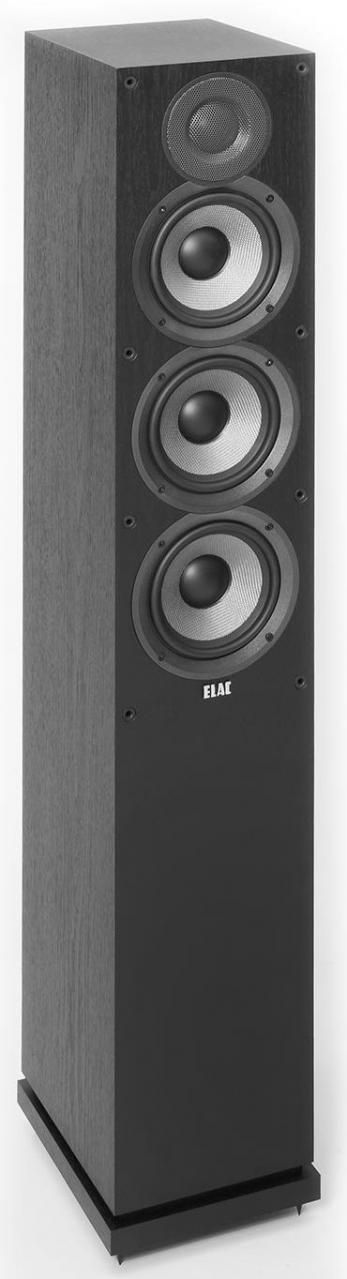 Elac Debut 2.0 F5.2 Black Tower Speaker 0