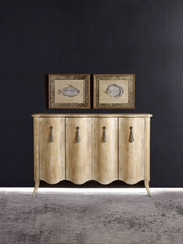 Hooker® Furniture Melange Light Wood Draped Credenza-2