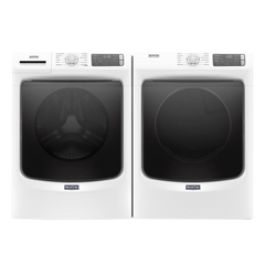 Maytag® White Front Load Laundry Pair-MALAUMGD6630HW