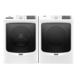 Maytag® White Front Load Laundry Pair