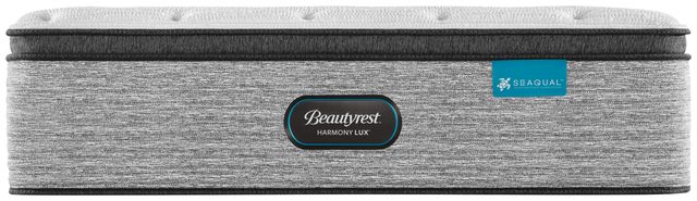 Beautyrest® Harmony Lux™ Carbon Series Pocketed Coil Plush Pillow Top Twin Mattress-2