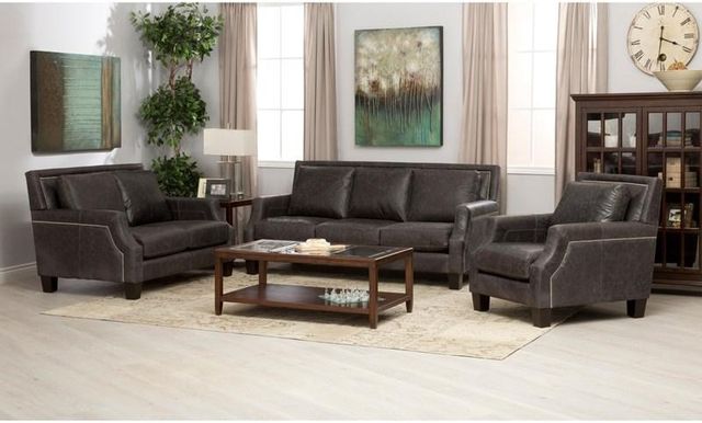 Decor-Rest® Furniture LTD 3135 Brown Leather Chair 1