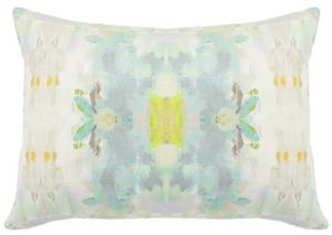 Laura Park Designs Coral Bay Green 14" x 20" Lumbar Pillow