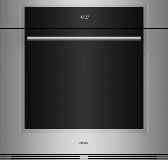 Wolf® M Series 30" Stainless Steel Single Electric Wall Oven-0
