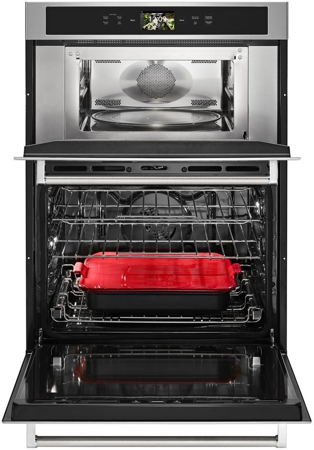 KitchenAid® 30" Stainless Steel Smart Electric Built In Oven/Micro Combo-3