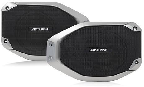 Alpine® 6.5" Weather-Resistant Rear Soundbar Upgrade Kit
