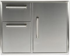 Coyote Outdoor Living 31" Stainless Steel Door And Drawers Cabinet