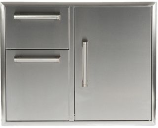 Coyote Outdoor Living 31" Door And Drawers Cabinet-Stainless Steel