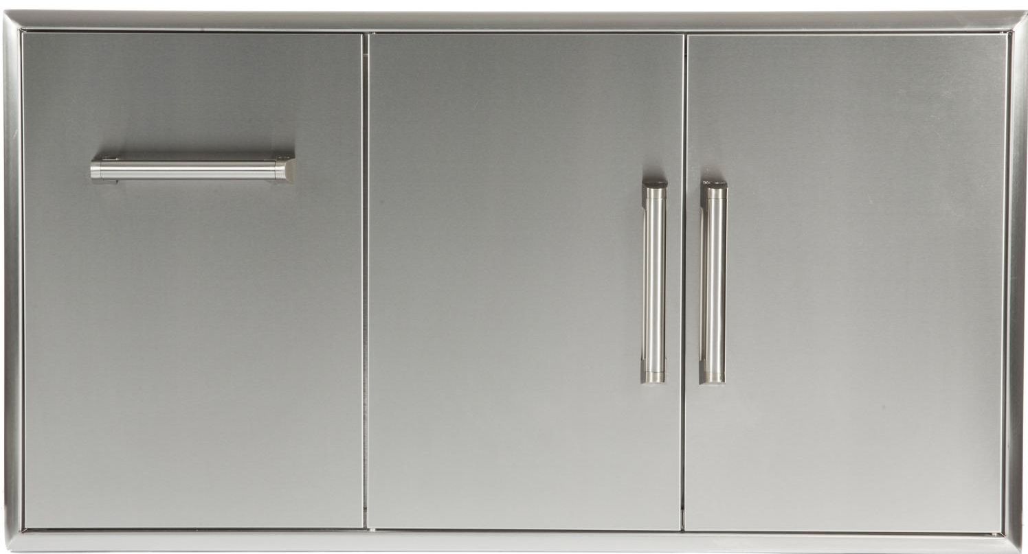 Coyote Outdoor Living Drawer And Double Access Doors-Stainless Steel