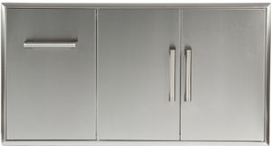 Coyote Outdoor Living Stainless Steel Drawer And Double Access Doors