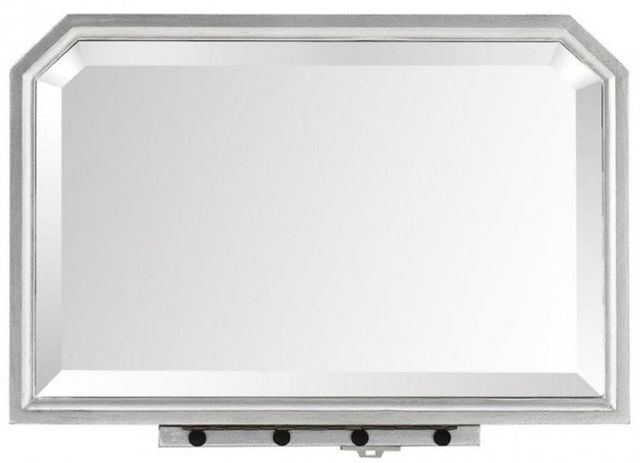Powell® Mirrored Silver Jewelry Armoire 3