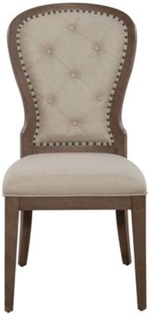 Liberty Americana Farmhouse Beige/Dusty Taupe Side Chair-1