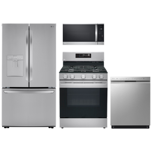 LG 4 Piece Stainless Steel Kitchen Package