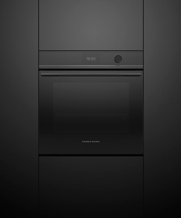 Fisher & Paykel Series 9 24" Black Electric Built In Single Oven 2