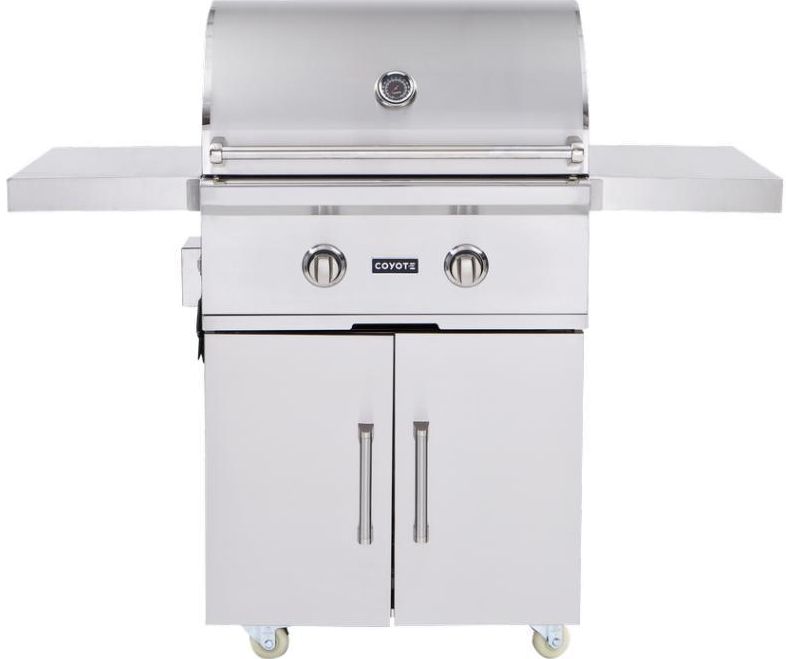 Coyote C-Series Free Standing Liquid Propane Gas Grill-Stainless Steel