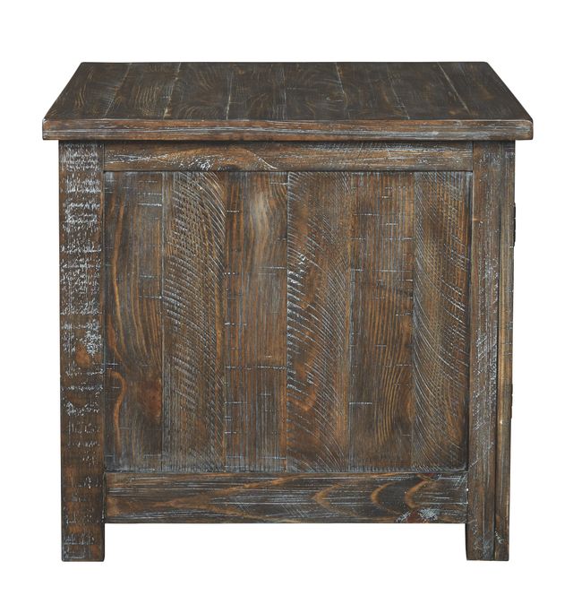 Signature Design by Ashley® Danell Ridge Brown Rustic Rectangular End Table 3