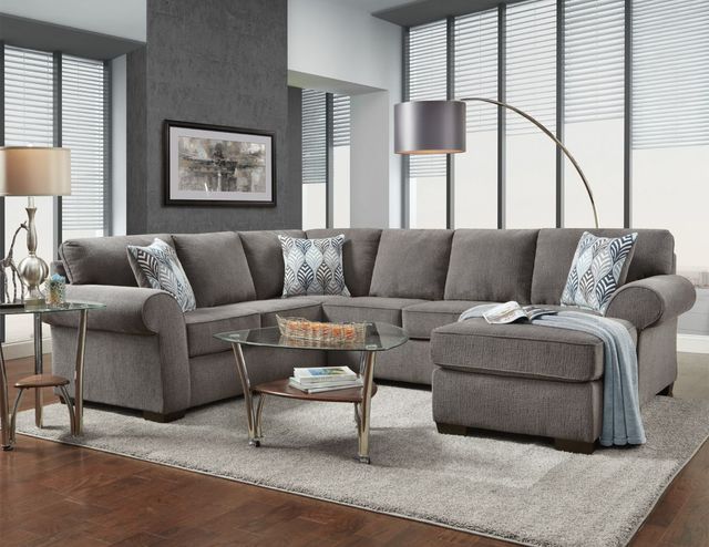 Affordable Furniture Charisma Smoke Sectional-2