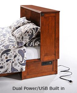 Night & Day™ Furniture Clover Murphy Cabinet Bed 8