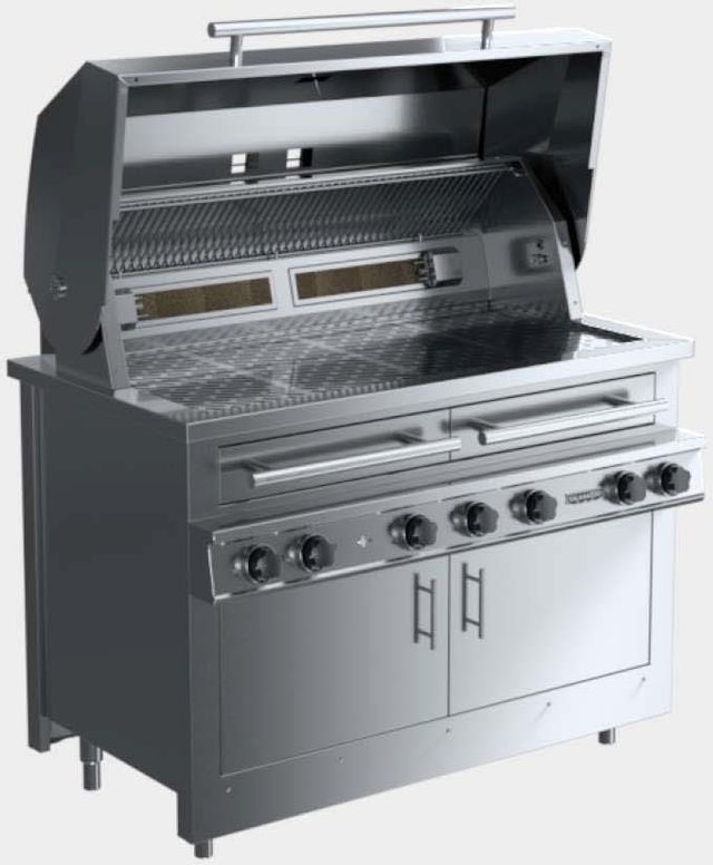 Kalamazoo™ Hybrid Fire K1000HB 53" Stainless Steel Built In Grill-3