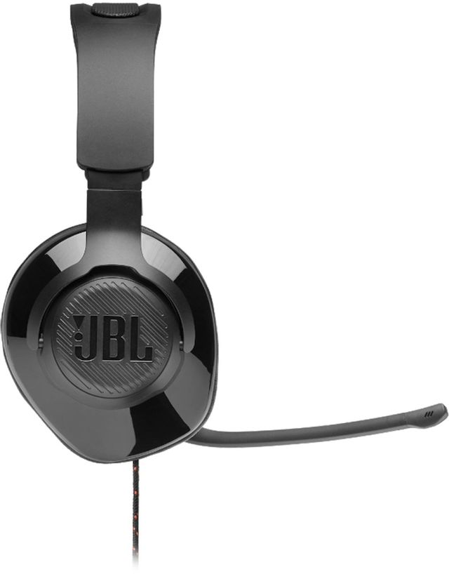 JBL Quantum 200 Black Wired Over-Ear Gaming Headphones with Mic 4