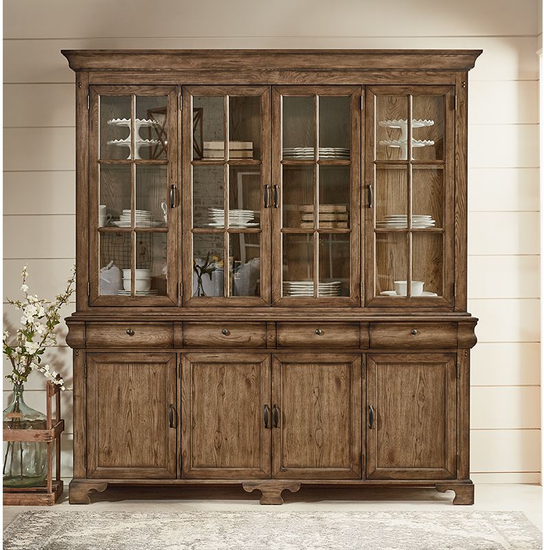 magnolia home showcase buffet and hutch