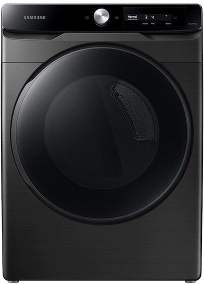 Samsung 7.5 Cu. Ft. Brushed Black Electric Dryer-0
