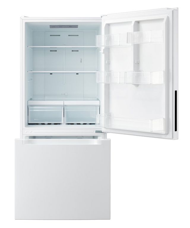 Crosley® 30 in. 18.7 Cu. Ft. White Bottom Freezer Refrigerator-1