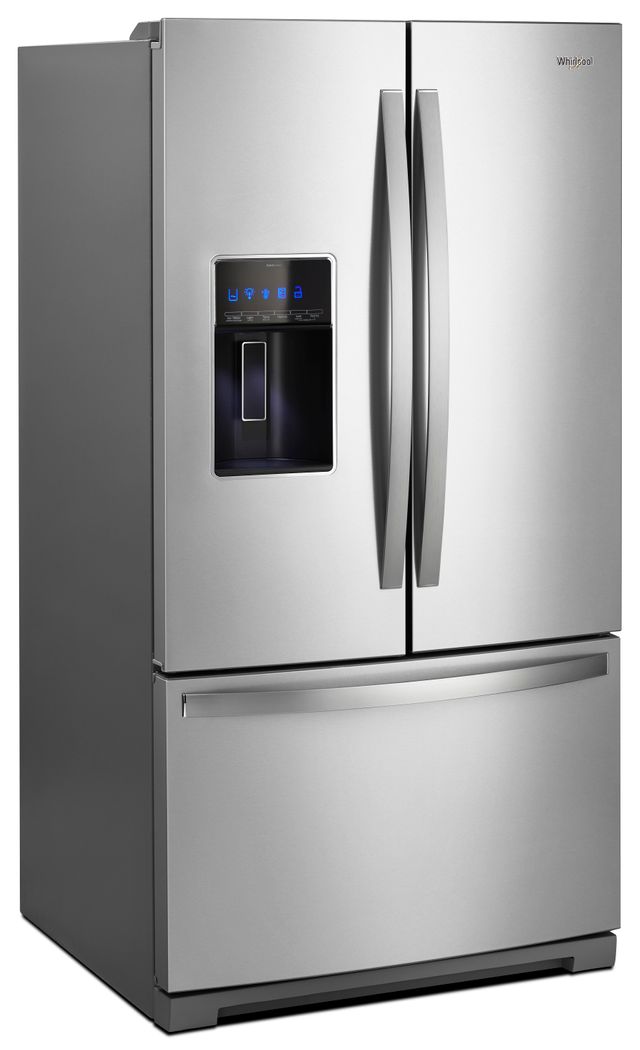 Réfrigérateur à portes françaises de 36 po Whirlpool® de 26,8 pi³ - Acier inoxydable résistant aux traces de doigts 2
