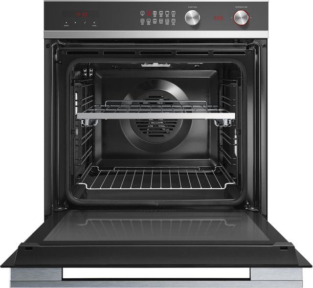 Fisher & Paykel 24" Black Glass Single Electric Wall Oven 8