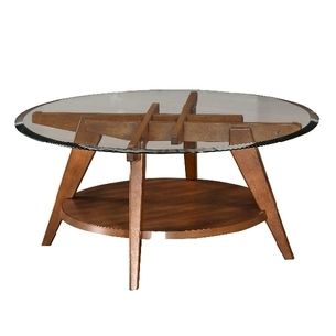 Donald Choi Home Whitney Round Cocktail Table 