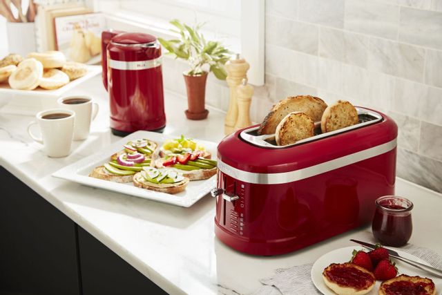 KitchenAid® Empire Red 4 Slice Long Slot Toaster 2