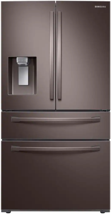 Samsung 22.6 Cu. Ft. Tuscan Stainless Steel 4-Door Counter Depth French Door Refrigerator-0