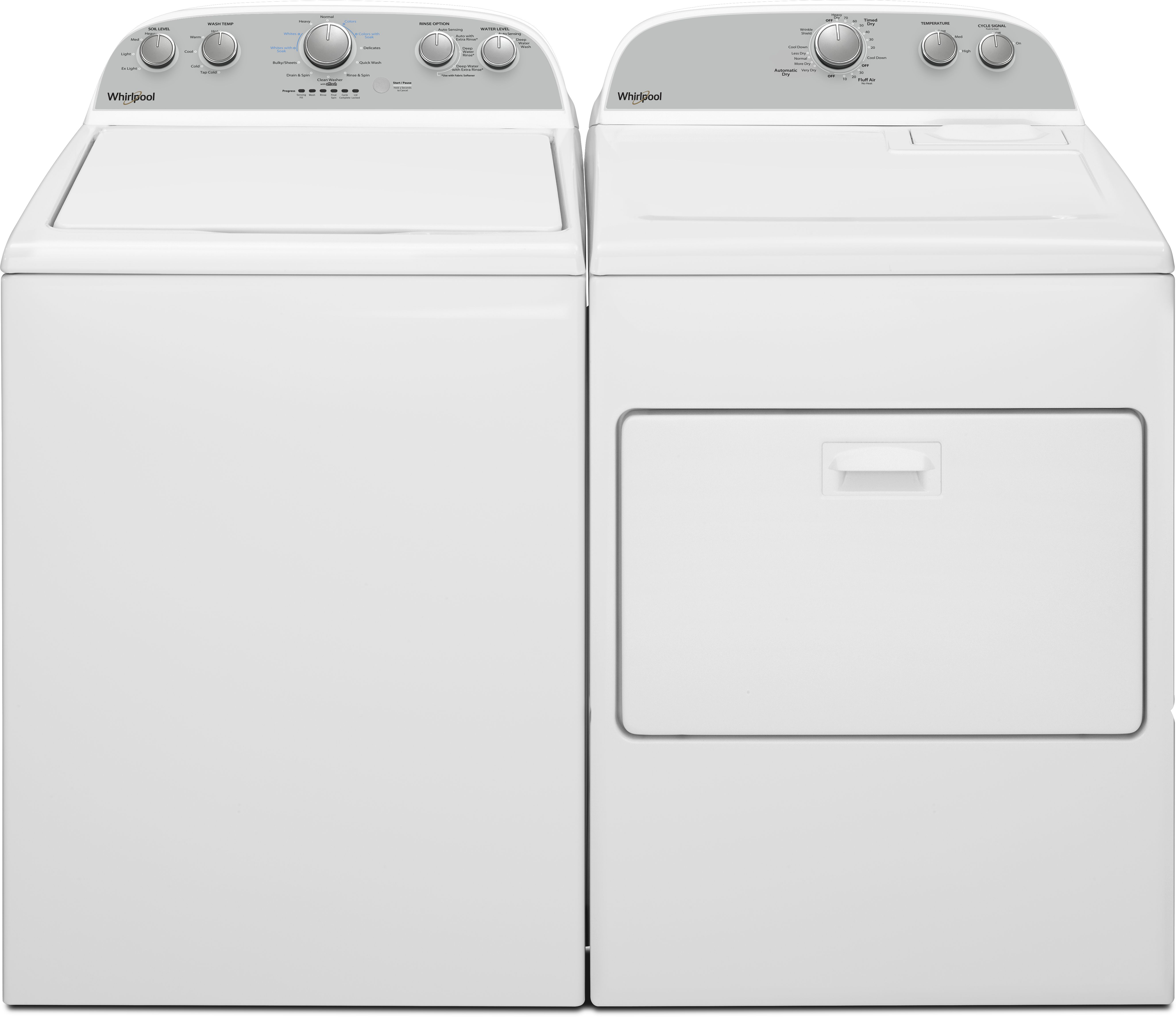 Whirlpool laundry deals pair