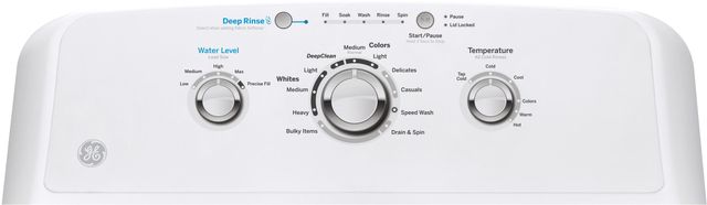 GE® 4.2 Cu. Ft. White Top Load Washer-3