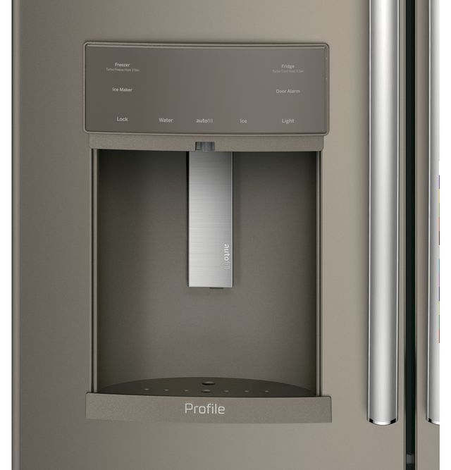 GE Profile™ 22.23 Cu. Ft. Black Slate Counter Depth French Door Refrigerator 5