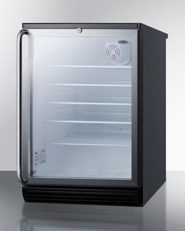 Summit® Commercial Series 5.5 Cu. Ft. Stainless Steel Beverage Center 2