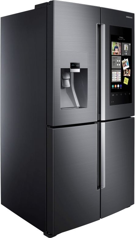 Samsung 28 Cu. Ft. 4-Door Flex™ Refrigerator-Fingerprint Resistant Black Stainless Steel 4