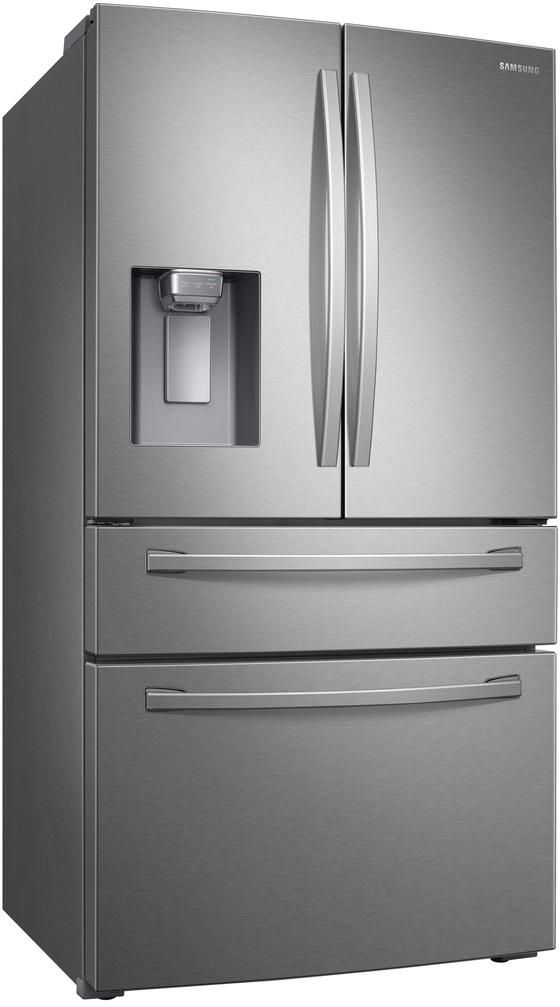 Samsung 28.0 Cu. Ft. Fingerprint Resistant Black Stainless Steel French Door Refrigerator 22