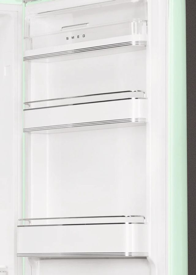 Smeg 50's Retro Style Aesthetic 11.7 Cu. Ft. Pastel Green Bottom Freezer Refrigerator 4