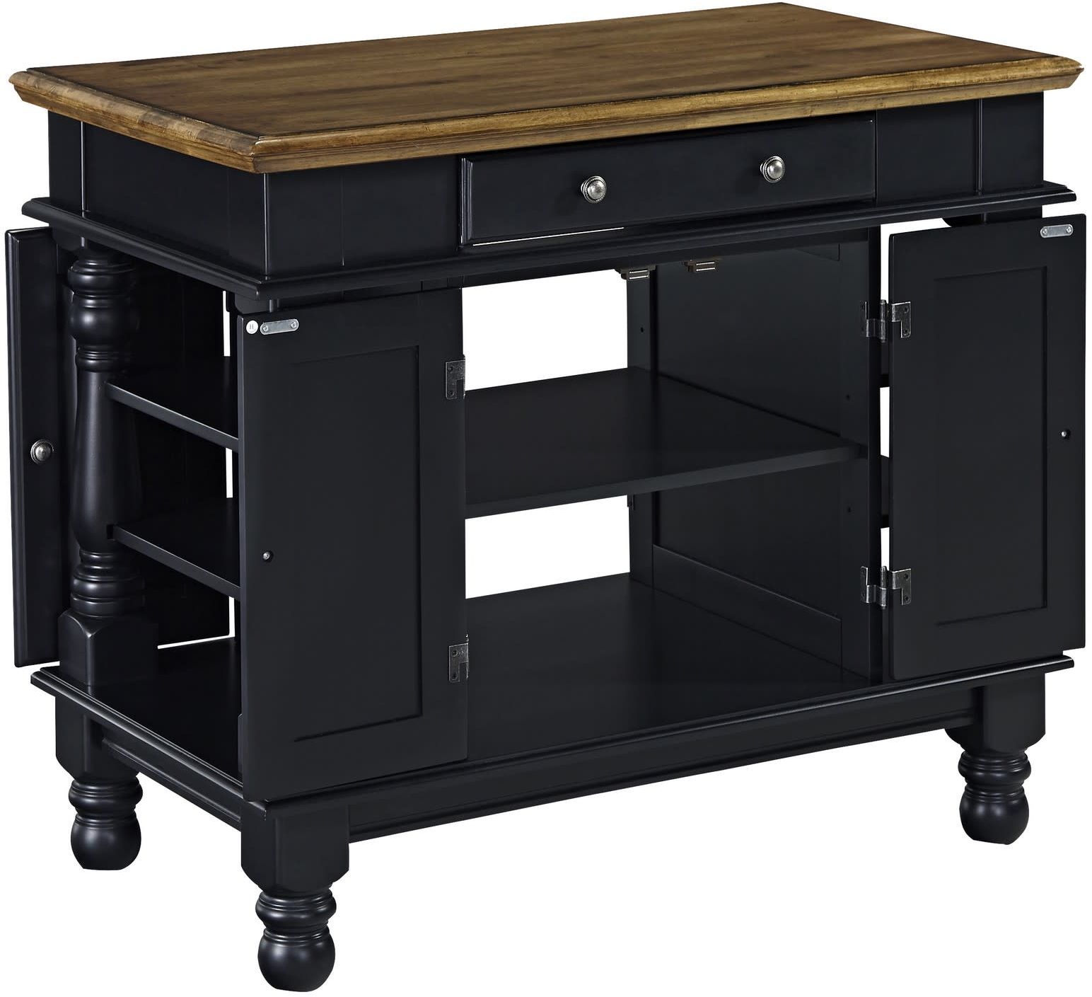 Homestyles® Americana Black Kitchen Island | Colder's | Milwaukee Area