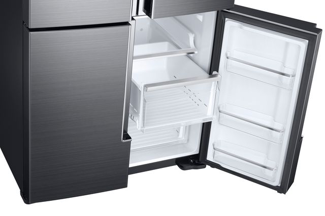 Samsung 28.1 Cu. Ft. Fingerprint Resistant Black Stainless Steel 4-Door Flex™ Refrigerator 3