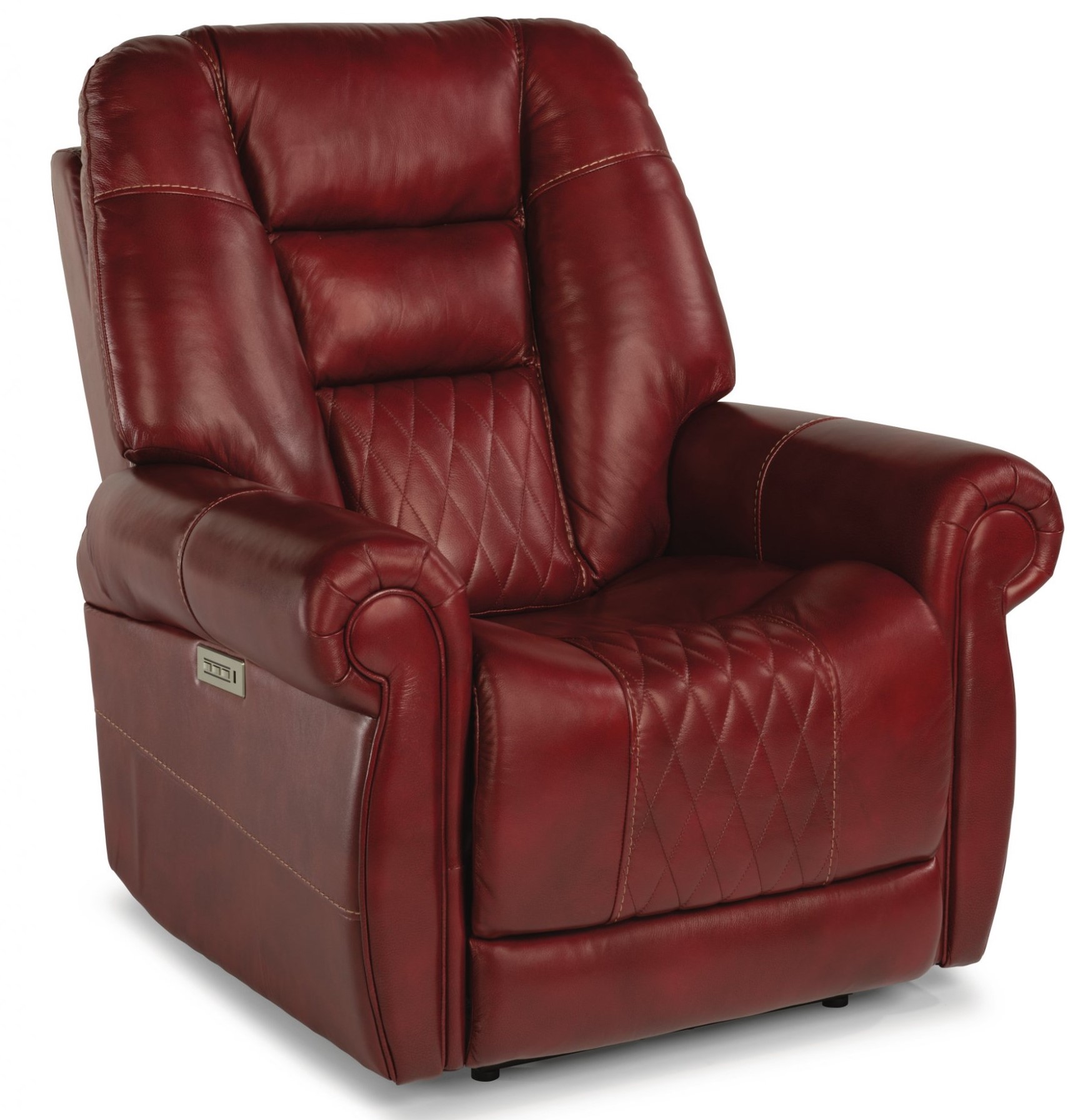 red power recliner