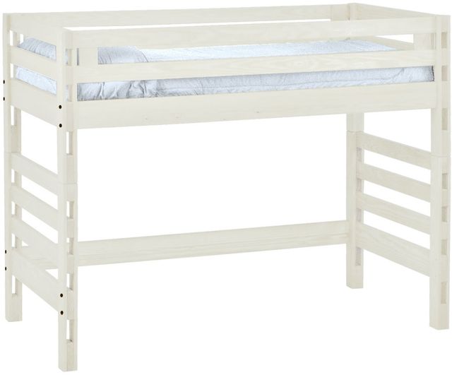 Crate Designs™ Graphite Full Ladder End Loft Bed 6